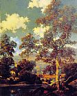 Early Canvas Paintings - Early Autumn White Birch